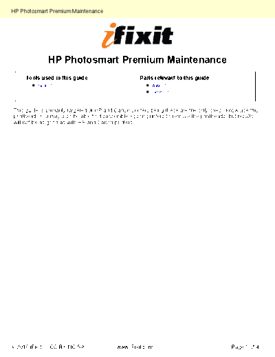 HP Maintenance-3515  HP HP Photosmart Premium Maintenance-3515.pdf