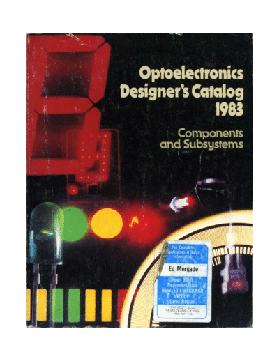 HP 1983 Optoelectronics Designers Catalog  HP _dataBooks 1983_Optoelectronics_Designers_Catalog.pdf