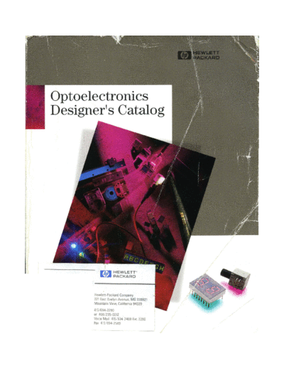 HP 1993 Optoelectronics Designers Catalog  HP _dataBooks 1993_Optoelectronics_Designers_Catalog.pdf