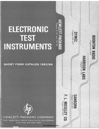 HP HP-Catalog-1963-1964-Short  HP Publikacje HP-Catalog-1963-1964-Short.pdf