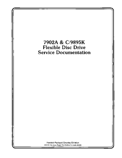 HP 07902-90030 7902 9895 Svc Jan81  HP disc 07902-90030_7902_9895_Svc_Jan81.pdf