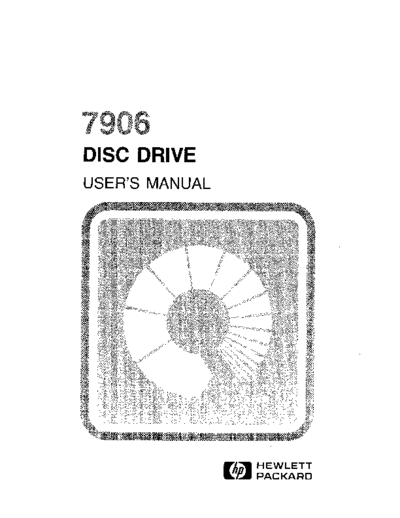 HP 07906-90901 7906 UM Mar80  HP disc 07906-90901_7906_UM_Mar80.pdf