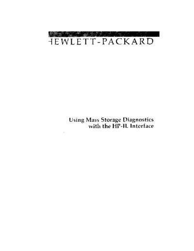 HP 5960-0163 Using Mass Storage Diagnostics with the HP-IL Interface Jun90  HP disc 5960-0163_Using_Mass_Storage_Diagnostics_with_the_HP-IL_Interface_Jun90.pdf