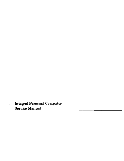 HP 00095-90126 Integral Personal Computer Service Jan86  HP integral 00095-90126_Integral_Personal_Computer_Service_Jan86.pdf