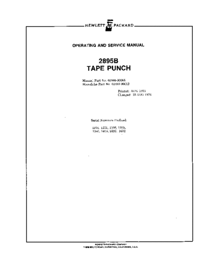 HP 02895B 90008 upd2 Aug76  HP paperTape 02895B_90008_upd2_Aug76.pdf