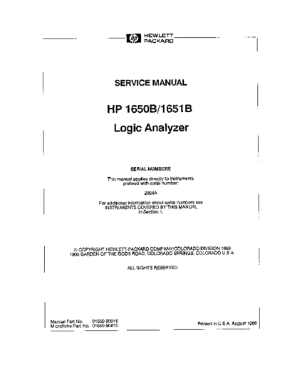 HP 01650-90915 1650Bsvc Aug89  HP te 01650-90915_1650Bsvc_Aug89.pdf