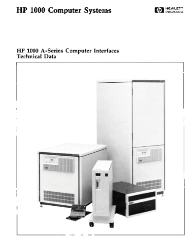 HP 5953-8760   1000 A-Series Computer Interfaces Technical Data Nov85  HP 1000 5953-8760_HP_1000_A-Series_Computer_Interfaces_Technical_Data_Nov85.pdf