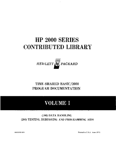 HP 36000-91001 HP2000 contribLibrDoc Vol1 Aug76  HP 2000TSB 36000-91001_HP2000_contribLibrDoc_Vol1_Aug76.pdf