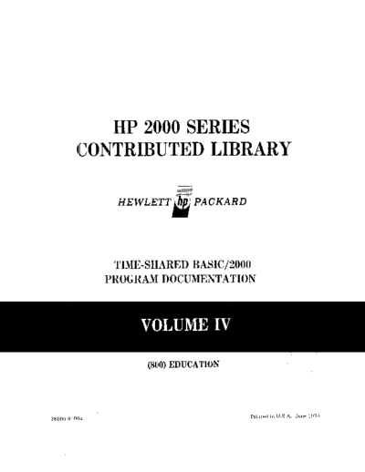 HP 36000-91004 HP2000 contribLibrDoc Vol4 Aug76  HP 2000TSB 36000-91004_HP2000_contribLibrDoc_Vol4_Aug76.pdf