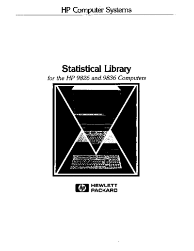 HP 98820-13111 StatisticalLibrary Jul82  HP 9000_200 98820-13111_StatisticalLibrary_Jul82.pdf