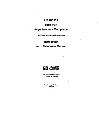 HP 98638-90001 98638A 8-Port Async Mux Reference Mar90  HP 9000_dio 98638-90001_98638A_8-Port_Async_Mux_Reference_Mar90.pdf