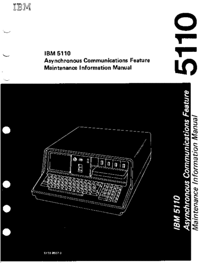 IBM SY31-0557-0 5110asyncComm Jan78  IBM 5110 SY31-0557-0_5110asyncComm_Jan78.pdf