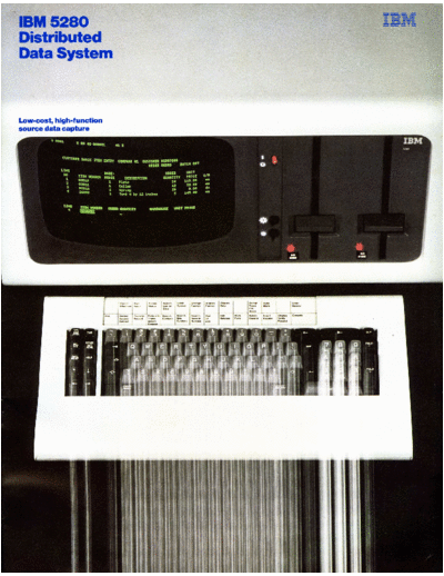 IBM G580-0274-00 5280 Distributed Data System Brochure  IBM 528x G580-0274-00_5280_Distributed_Data_System_Brochure.pdf