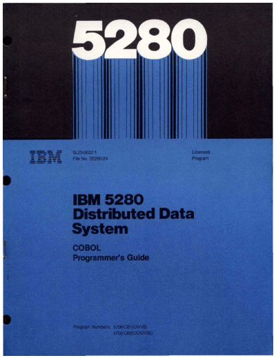 IBM SL23-0032-1_5280_COBOL_Programmers_Guide_Feb81  IBM 528x SL23-0032-1_5280_COBOL_Programmers_Guide_Feb81.pdf