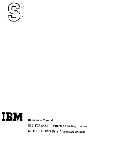 IBM 29-4047 FORTRAN  IBM 650 29-4047_FORTRAN.pdf