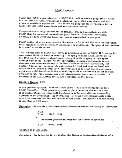 IBM SOAPIIA-4000 listing  IBM 650 SOAPIIA-4000_listing.pdf