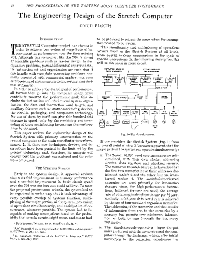 IBM Bloch EngrDesOfStretch 1959  IBM 7030 Bloch_EngrDesOfStretch_1959.pdf