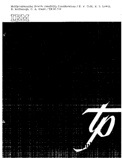 IBM TR00.719 Stretch Multiprogramming May60  IBM 7030 TR00.719_Stretch_Multiprogramming_May60.pdf