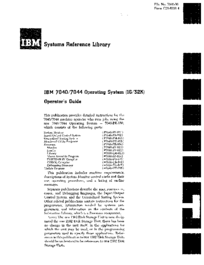 IBM C28-6338-4 7040 operGuide  IBM 7040 C28-6338-4_7040_operGuide.pdf