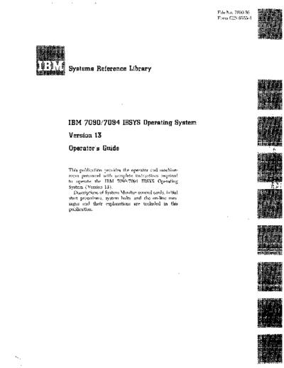IBM C28-6355-4 7090oper Jun65  IBM 7090 C28-6355-4_7090oper_Jun65.pdf