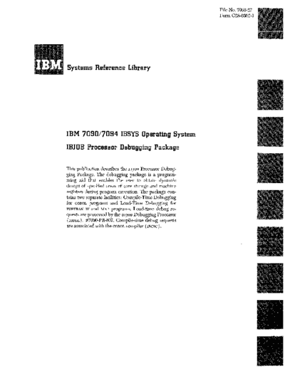 IBM C28-6362-1 IBJOB dbg Jun64  IBM 7090 C28-6362-1_IBJOB_dbg_Jun64.pdf