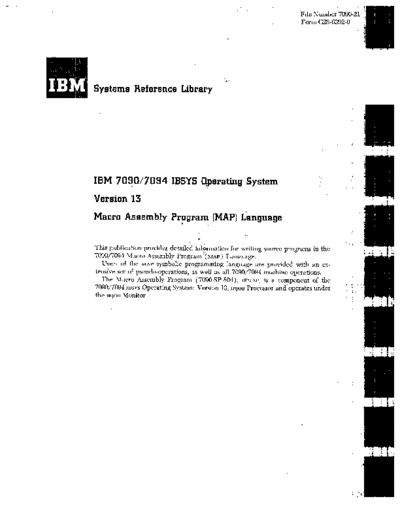 IBM C28-6392-0 v13 MAP  IBM 7090 C28-6392-0_v13_MAP.pdf