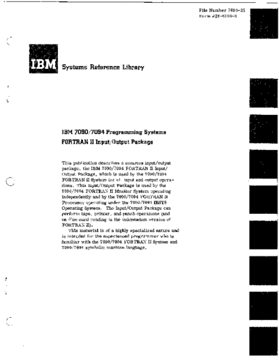 IBM J28-6190-3 FORTRAN II IOPkg Apr66  IBM 7090 J28-6190-3_FORTRAN_II_IOPkg_Apr66.pdf
