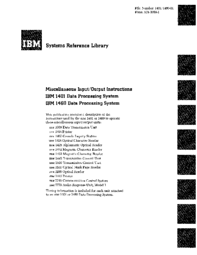 IBM A24-3068-1 1401 miscIOinstr  IBM 140x A24-3068-1_1401_miscIOinstr.pdf