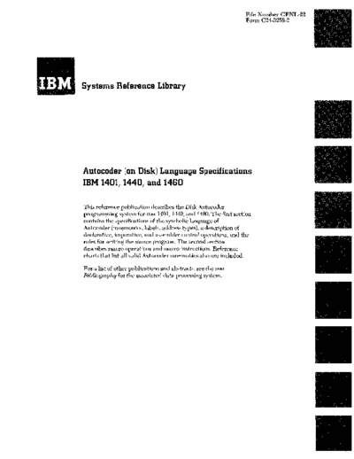 IBM C24-3258-2 Disk Autocoder Specifications Apr66  IBM 140x C24-3258-2_Disk_Autocoder_Specifications_Apr66.pdf