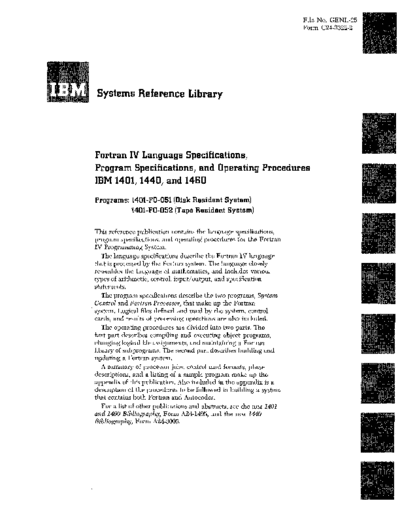 IBM C24-3322-2 fortranIVspec  IBM 140x C24-3322-2_fortranIVspec.pdf