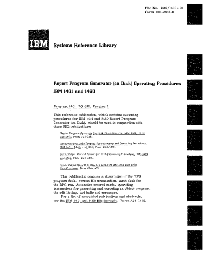 IBM C24-3334-0 1401 diskRPG  IBM 140x C24-3334-0_1401_diskRPG.pdf