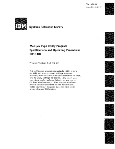 IBM J24-1428-2 multiTapeUtilPgm  IBM 140x J24-1428-2_multiTapeUtilPgm.pdf