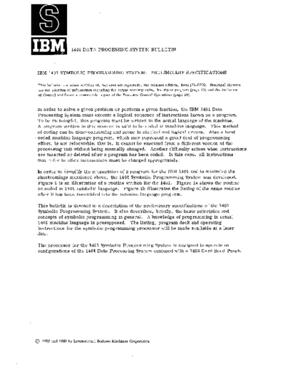 IBM J28-200-1 Jan60 1401asm  IBM 140x J28-200-1_Jan60_1401asm.pdf