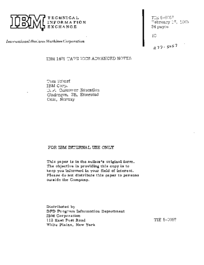 IBM TIE5-0057 tapeIOCSadvNotes  IBM 140x TIE5-0057_tapeIOCSadvNotes.pdf