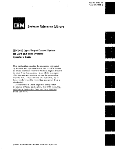 IBM C28-0278-1 1410iocsOper  IBM 1410 C28-0278-1_1410iocsOper.pdf