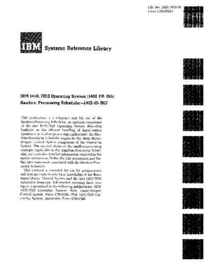 IBM C28-0323-1 1410randomSched  IBM 1410 C28-0323-1_1410randomSched.pdf
