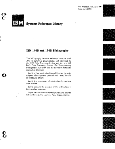 IBM A24-3005-4_1440_1240_Bibliography_Oct64  IBM 144x A24-3005-4_1440_1240_Bibliography_Oct64.pdf