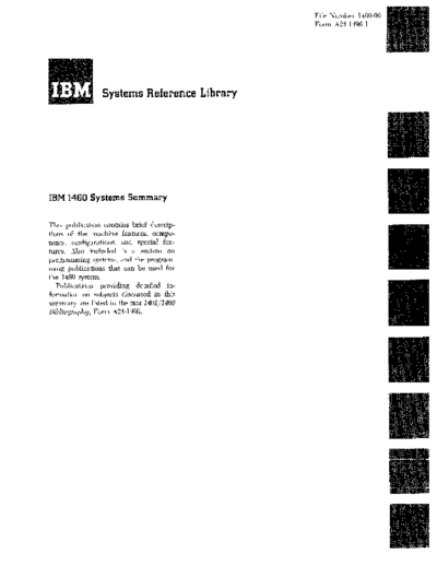 IBM A24-1496-1 1460 sysSummary  IBM 146x A24-1496-1_1460_sysSummary.pdf