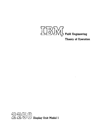 IBM Y27-2043-0 2250 FETOM Sep66  IBM 2250 Y27-2043-0_2250_FETOM_Sep66.pdf