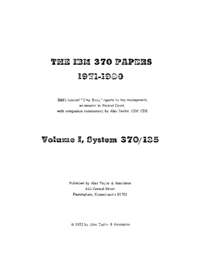 IBM AlanTaylorAssoc 370Papers 1973  IBM 370 AlanTaylorAssoc_370Papers_1973.pdf