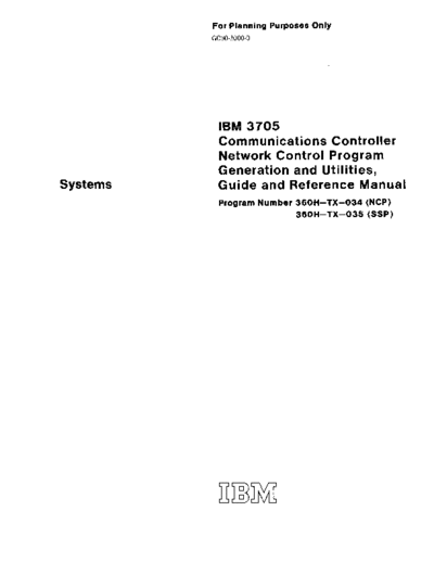 IBM GC30-3000 3705 NCPGEN Apr72  IBM 370x GC30-3000_3705_NCPGEN_Apr72.pdf