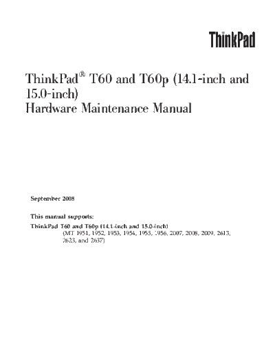 IBM t60-t60p  IBM thinkpad t60-t60p.pdf