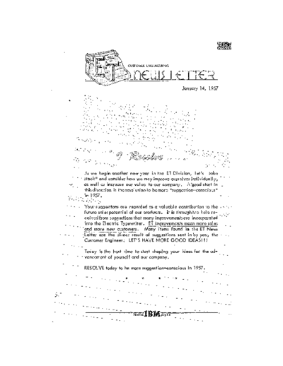 IBM ET News Letter 1957  IBM typewriter ET_News_Letter_1957.pdf