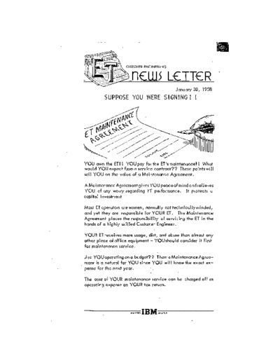 IBM ET News Letter 1958  IBM typewriter ET_News_Letter_1958.pdf