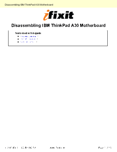 IBM Disassembling-Motherboard-4062  IBM IBM ThinkPad A30 Disassembling-Motherboard-4062.pdf