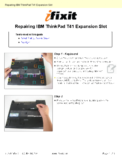 IBM Repairing-Expansion-Slot-2915  IBM IBM ThinkPad T41 Repairing-Expansion-Slot-2915.pdf