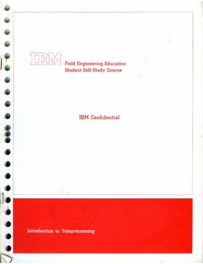 IBM Z25-2522-0 Introduction to Teleprocessing  IBM datacomm Z25-2522-0_Introduction_to_Teleprocessing.pdf