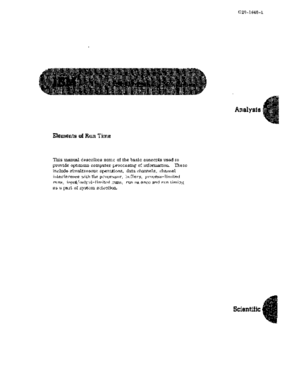 IBM C20-1648-1 Elements of Run Time 1966  IBM generalInfo C20-1648-1_Elements_of_Run_Time_1966.pdf