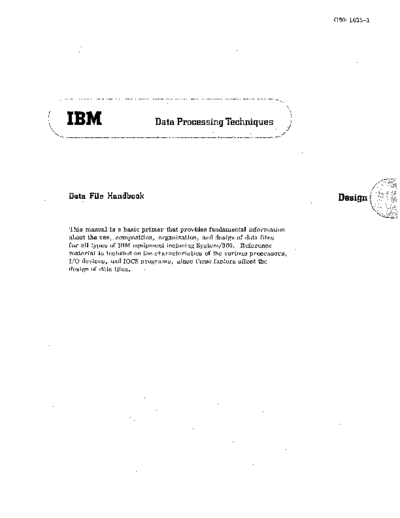 IBM C20-1638-1 Data File Handbook Mar66  IBM generalInfo C20-1638-1_Data_File_Handbook_Mar66.pdf