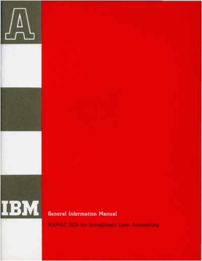 IBM E20-2011 RAMAC For Installment Loan Accounting  IBM generalInfo E20-2011_RAMAC_For_Installment_Loan_Accounting.pdf